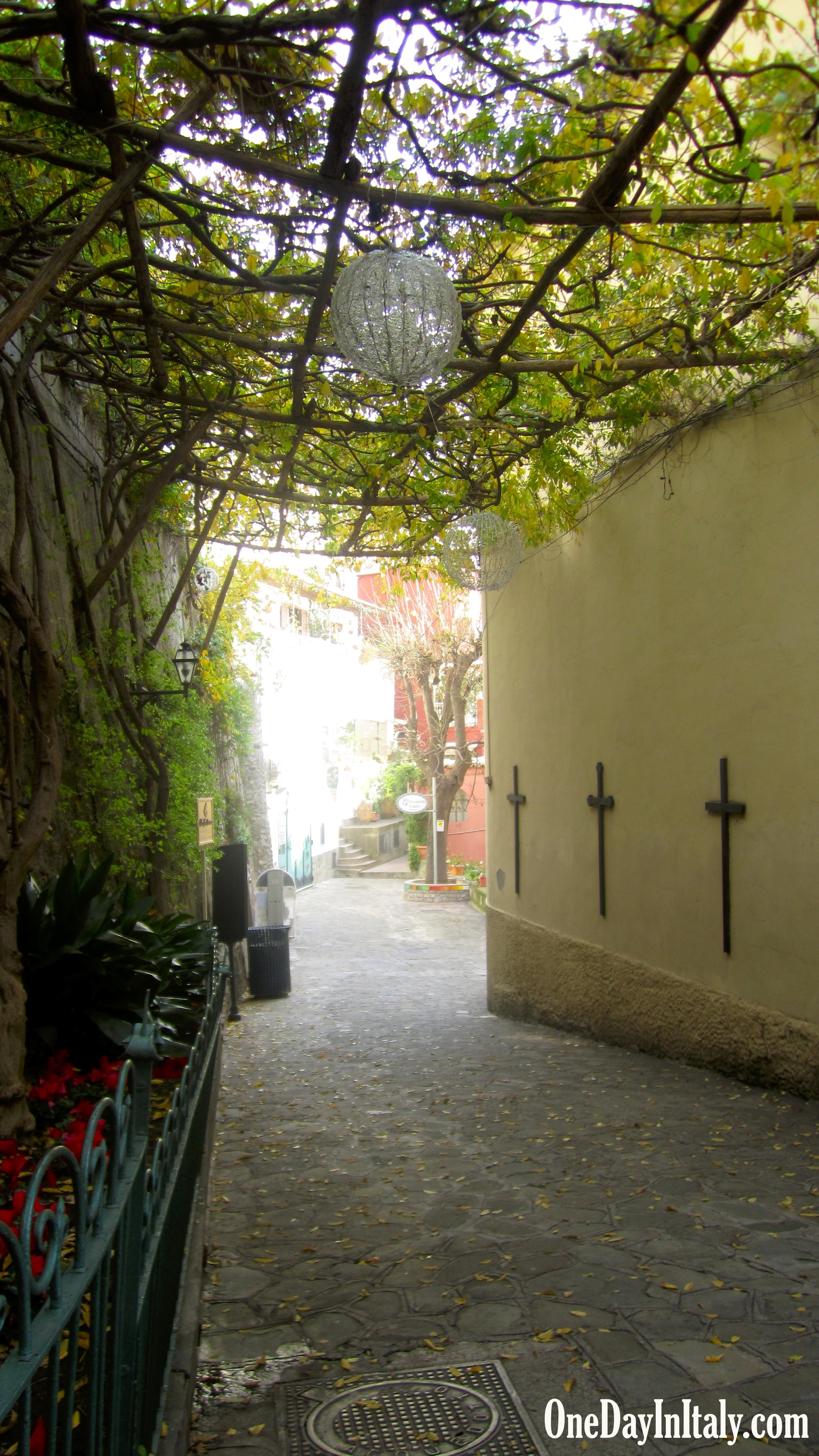 Streets of Positano