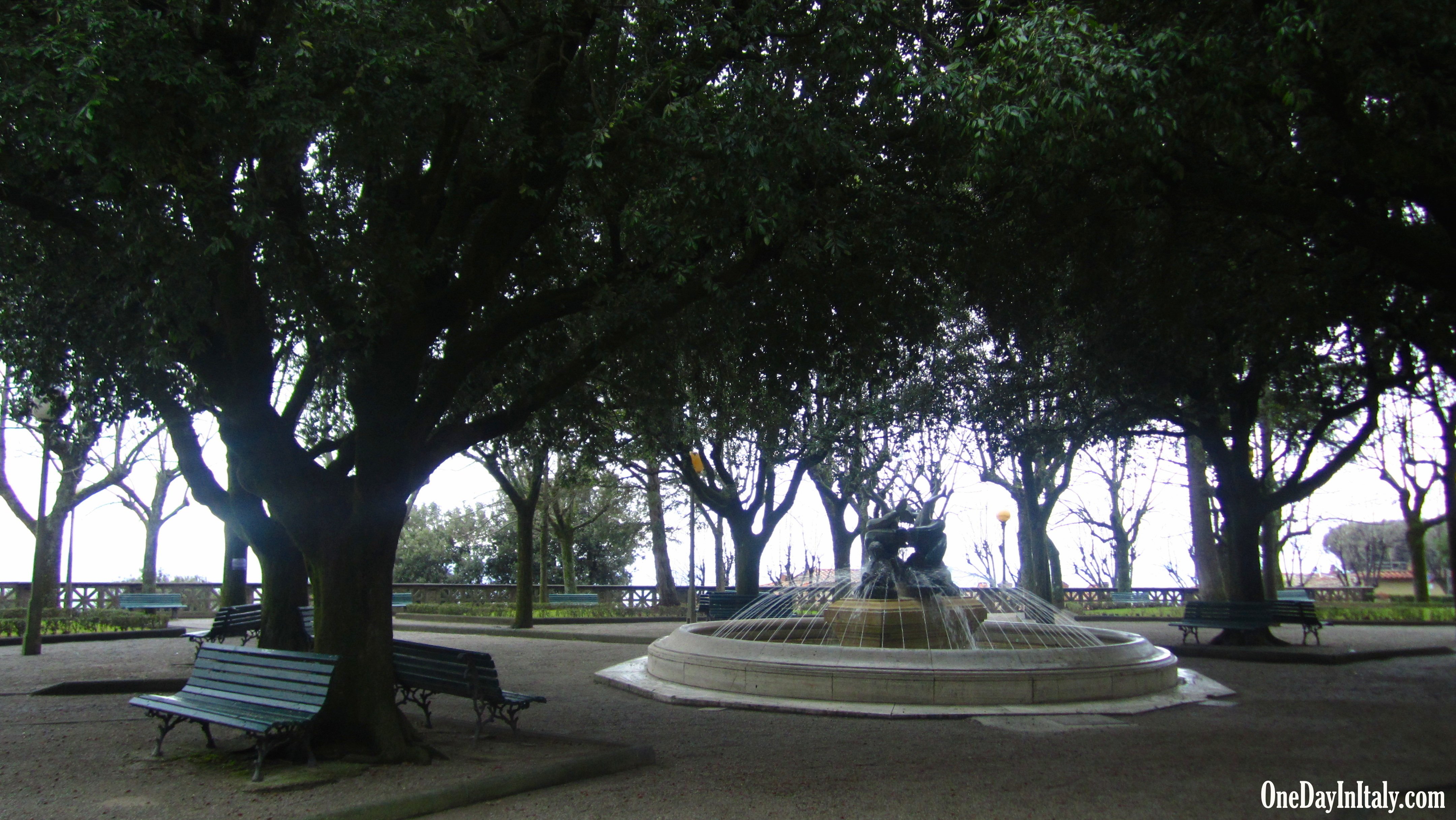 Public park, Cortona