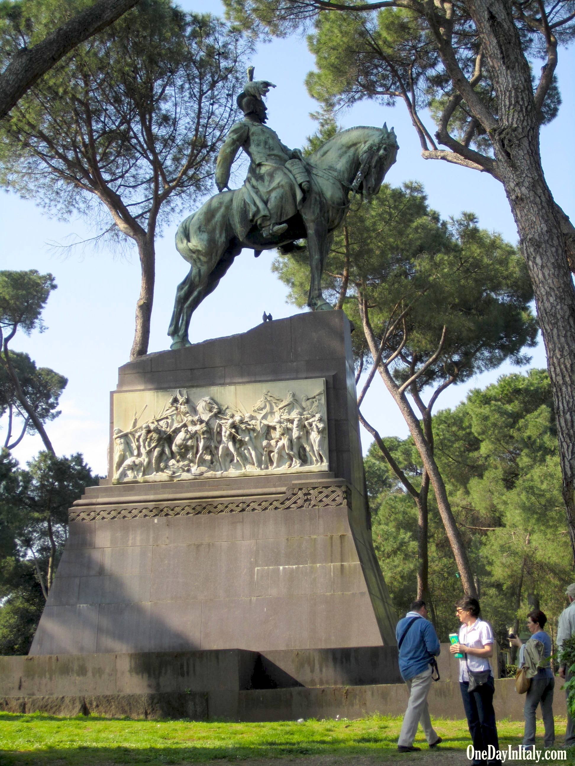 In the Borghese Gardens