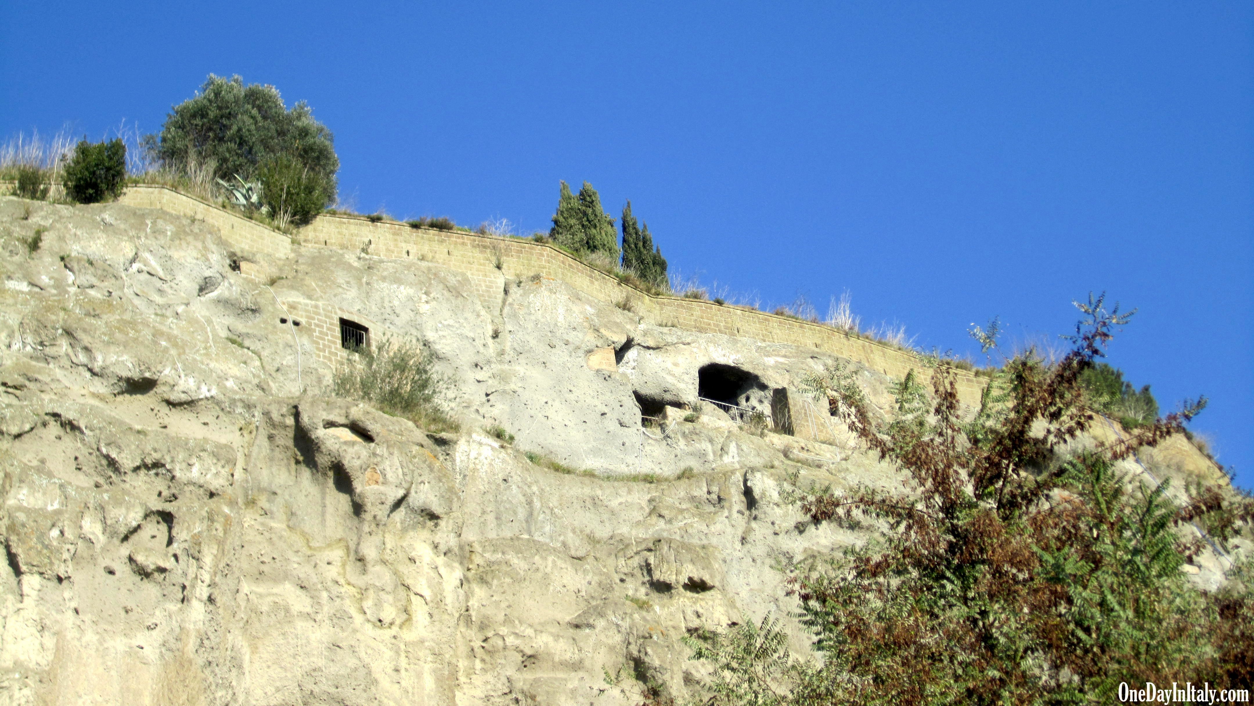 Pigeon Caves from Anello della Rupe