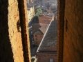 View from inside Torre della Mangia